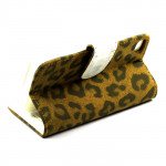 Wholesale iPhone 4S / 4 Leopard Flip Leather Wallet Case  (Brown)